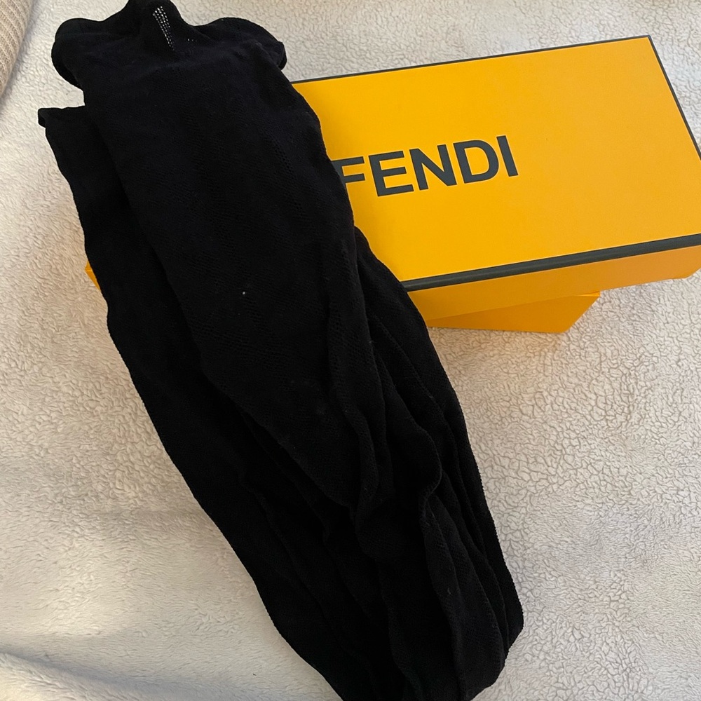 Black Fendi stockings